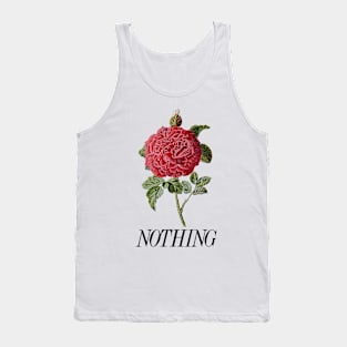 Nihilism / Nothing - Graphic Rose Tee Tank Top